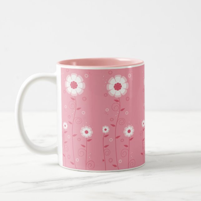 CANECA DE CAFÉ EM DOIS TONS LADY ELEGANCE COLLECTION (Esquerda)