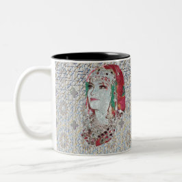Caneca De Café Em Dois Tons Lady of Atlas II