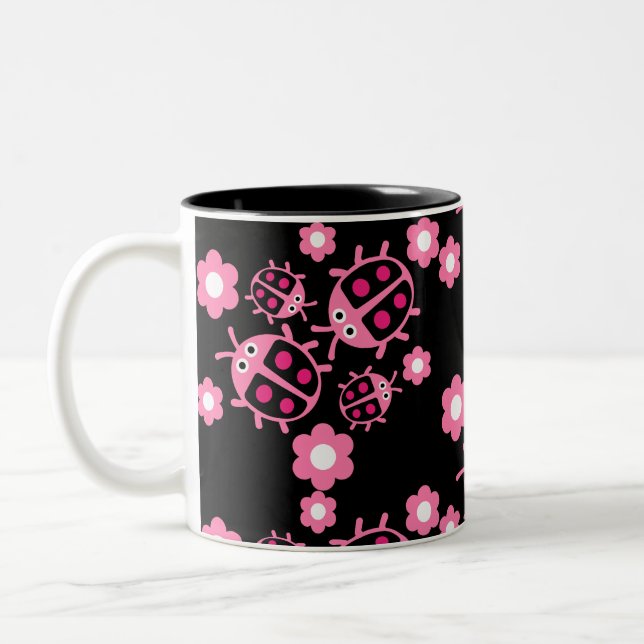 Caneca De Café Em Dois Tons Ladybird E Ladybug (Esquerda)