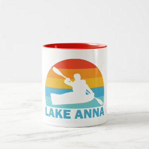 Caneca De Café Em Dois Tons Lago Anna Virginia Kayak