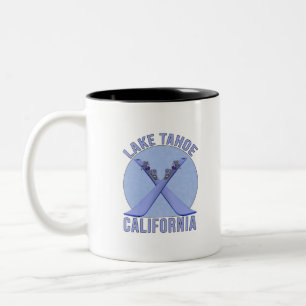 Caneca De Café Em Dois Tons Lago Tahoe, Califórnia