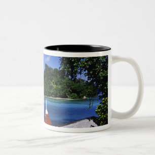 Caneca De Café Em Dois Tons Lagoa Azul, Port Antonio, Jamaica