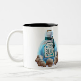 Caneca De Café Em Dois Tons Lágrimas dos meus Inimigos |