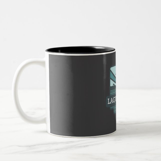 Caneca De Café Em Dois Tons Laguna Azul � Peru (Esquerda)