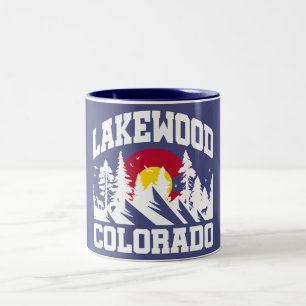 Caneca De Café Em Dois Tons Lakewood, Colorado