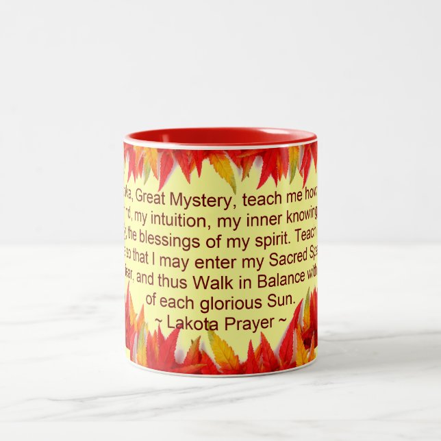 Caneca De Café Em Dois Tons Lakota Preguiçosas (Centro)