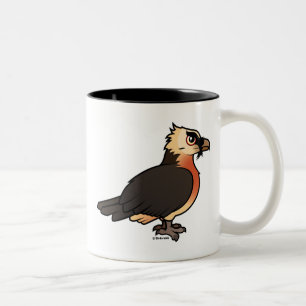 Caneca De Café Em Dois Tons Lammergeier bonito