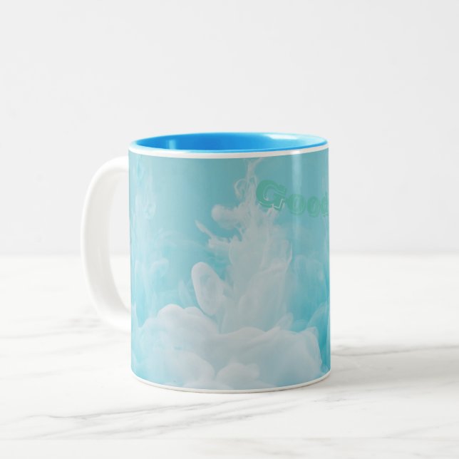 Caneca De Café Em Dois Tons Lâmpadas De Dois Tons (Frente Esquerda)