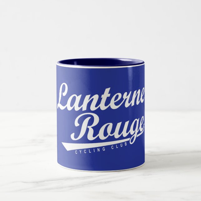 Caneca De Café Em Dois Tons Lanterne Rouge Cycling Club (Centro)