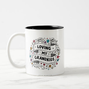 Caneca De Café Em Dois Tons Lar é onde nossa história começa: O legado da famí