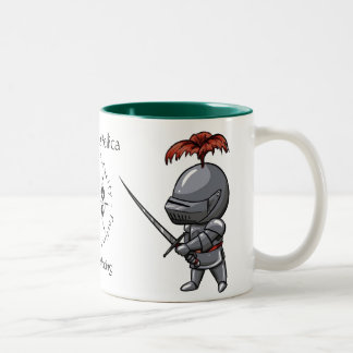 Caneca De Café Em Dois Tons L'Arte Della Bellica Mug