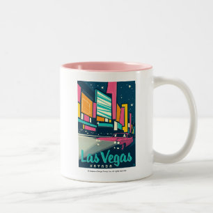Caneca De Café Em Dois Tons Las Vegas, nanovolt