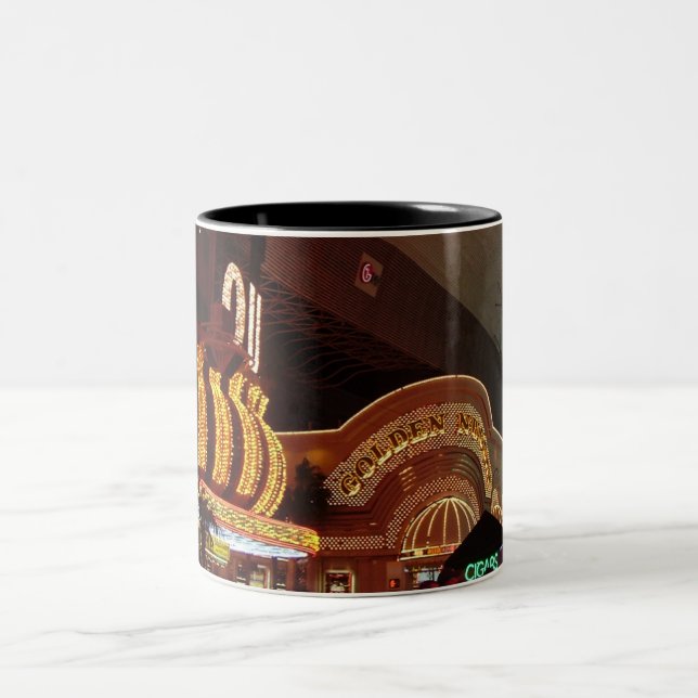 Caneca De Café Em Dois Tons Las Vegas Ouro Nugget (Centro)