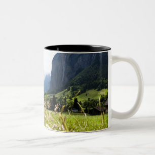 Caneca De Café Em Dois Tons Lauterbrunnen, suiça