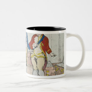 Caneca De Café Em Dois Tons Le Deficit, 1788