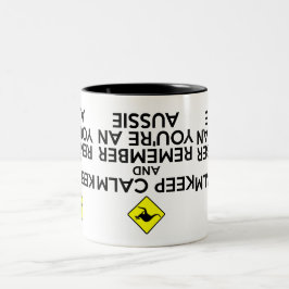 Caneca De Café Em Dois Tons Legal Austrália