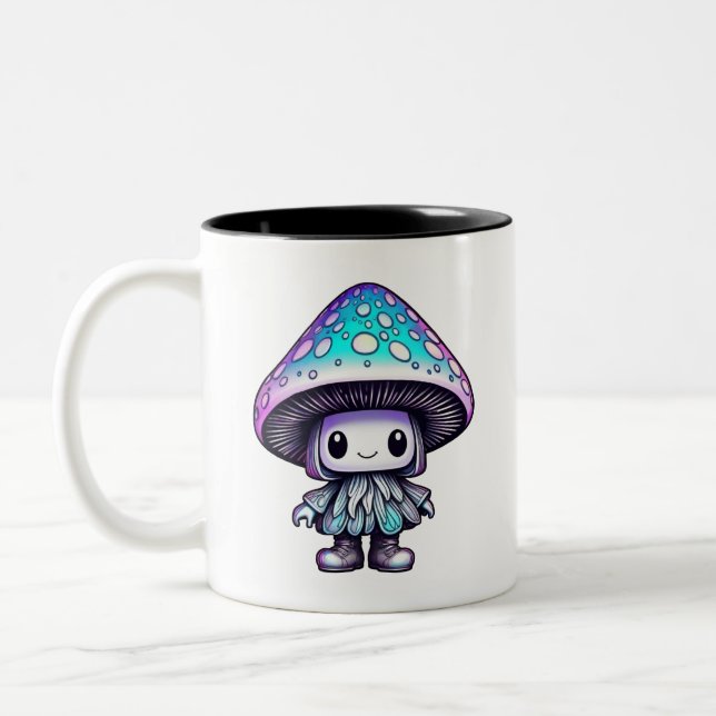 Caneca De Café Em Dois Tons Legal Vibes Shroombie Mug (Esquerda)