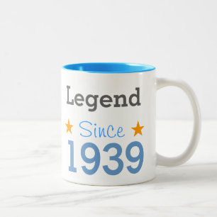Caneca De Café Em Dois Tons Legenda Desde 1939
