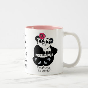 CANECA DE CAFÉ EM DOIS TONS LEI DO GULOSO DO PINGPONG