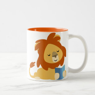 Caneca De Café Em Dois Tons Leitura de banda larga