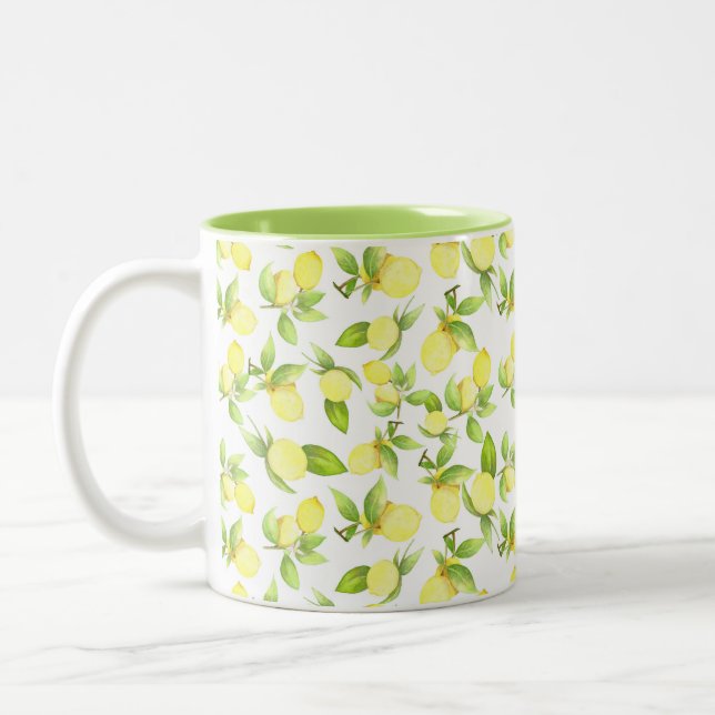 Caneca De Café Em Dois Tons Lemon cup (Esquerda)