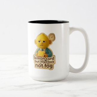 Caneca De Café Em Dois Tons Lemon Curd But My Clock Not Fog – Sourface Edition