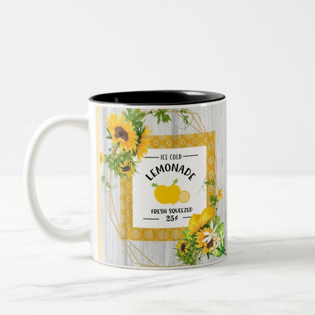 Caneca De Café Em Dois Tons Lemonade Mug (Esquerda)