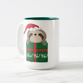 Caneca De Café Em Dois Tons Lento! Ho! Ho! Preguiça