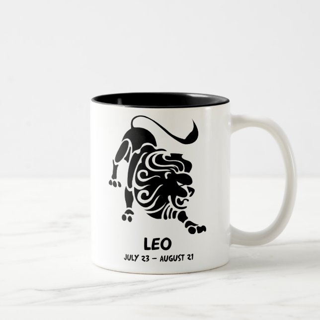 Caneca De Café Em Dois Tons Leo (Direita)