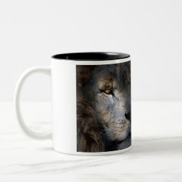 Caneca De Café Em Dois Tons Leo