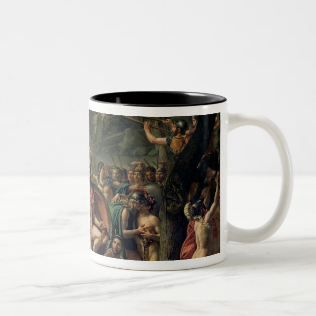 Caneca De Café Em Dois Tons Leonidas em Thermopylae, 480 BC, 1814 (Direita)