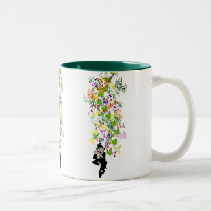 Caneca De Café Em Dois Tons LeprechaunBlackPants