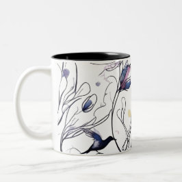 Caneca De Café Em Dois Tons Les envolés 2 Tasse