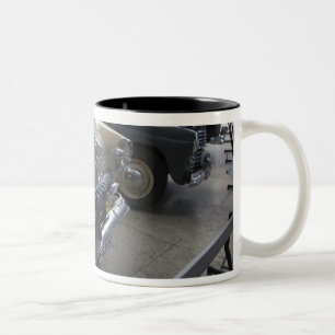Caneca De Café Em Dois Tons Letônia, Riga, Museu de Motores de Riga, década de