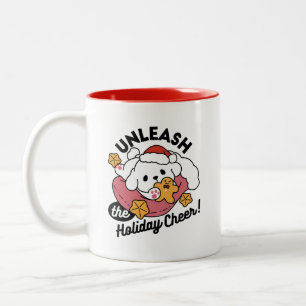 Caneca De Café Em Dois Tons Leve o Natal para o Natal