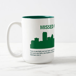 Caneca De Café Em Dois Tons LHBC faltou um latte