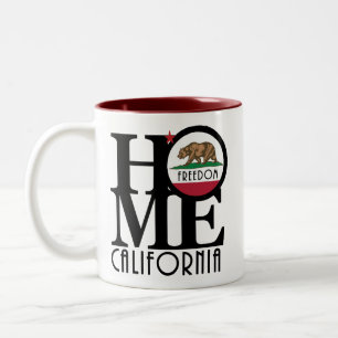 Caneca De Café Em Dois Tons Liberdade DOMÉSTICA 11oz