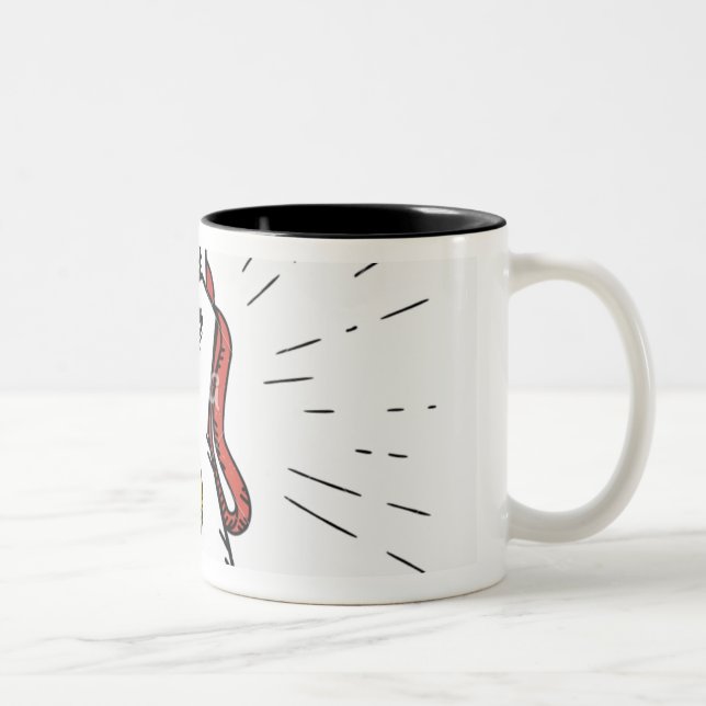 Caneca De Café Em Dois Tons Libere seu campeão interno (Direita)