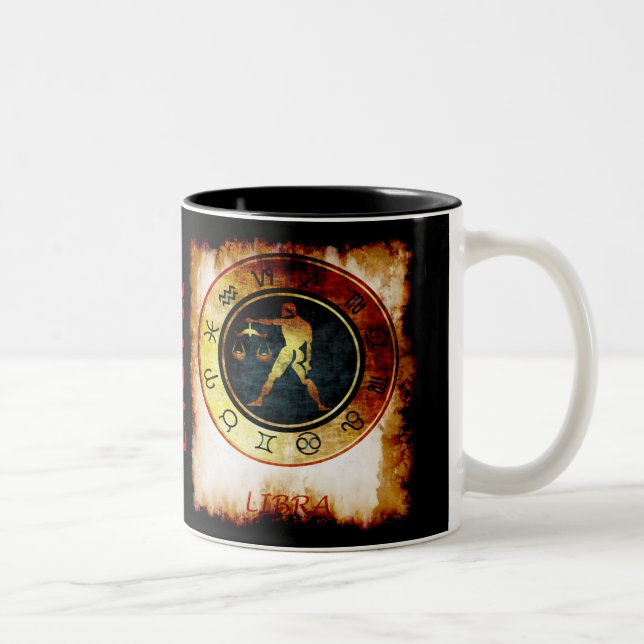 Caneca De Café Em Dois Tons Libra (Direita)