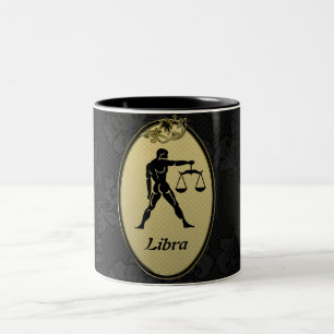 Caneca De Café Em Dois Tons Libra