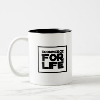 Caneca De Café Em Dois Tons Life eCommerce for