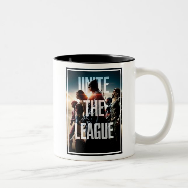 Caneca De Café Em Dois Tons Liga da Justiça | Unir A Liga (Direita)