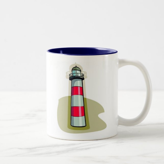 Caneca De Café Em Dois Tons Lighthouse Mug (Direita)