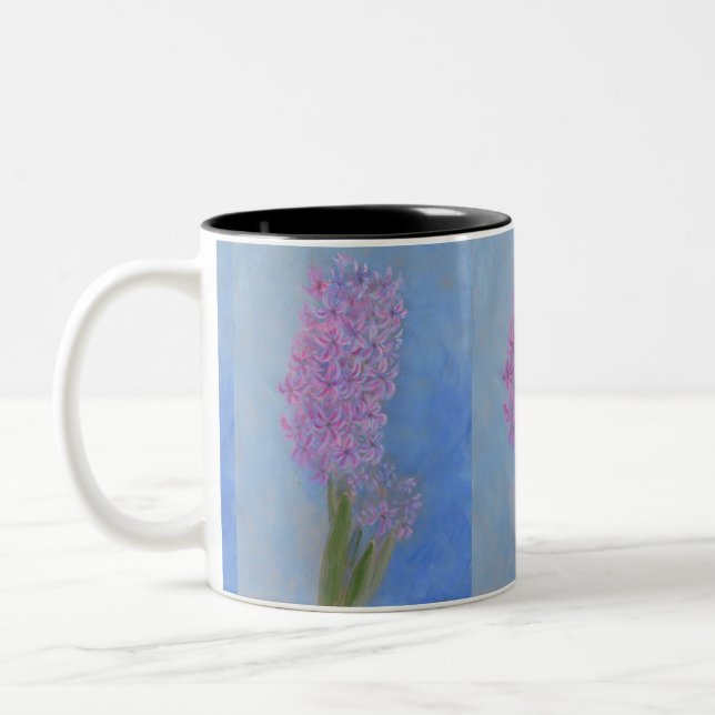Caneca De Café Em Dois Tons Lilac - Rosa Hyacinth (Esquerda)