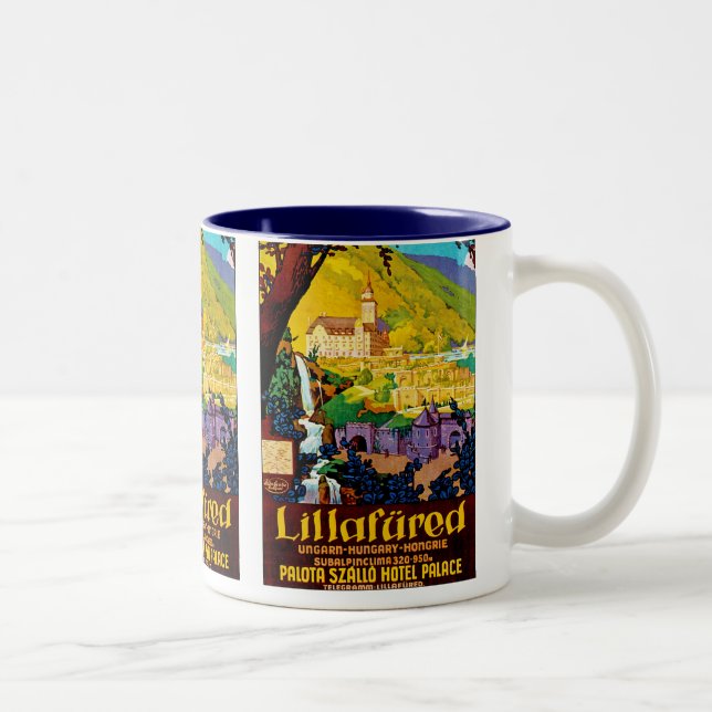Caneca De Café Em Dois Tons Lillafured Hungria (Direita)