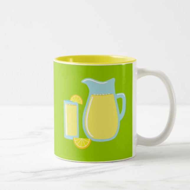 Caneca De Café Em Dois Tons Limonada doce (Direita)