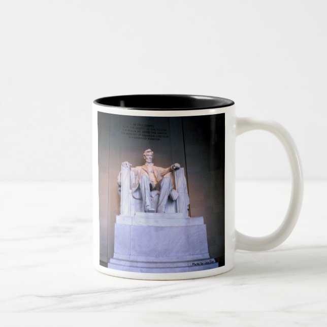 Caneca De Café Em Dois Tons Lincoln Memorial Mug (Direita)