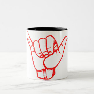 Caneca De Café Em Dois Tons LineA Shaka