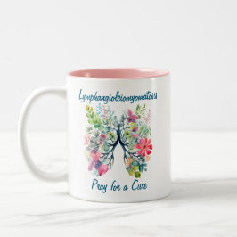 Caneca De Café Em Dois Tons Linfhangioleiomatose LAM