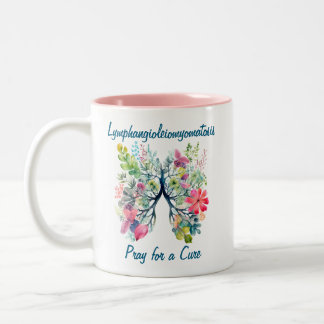 Caneca De Café Em Dois Tons Linfhangioleiomatose LAM